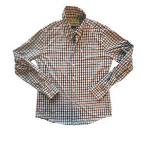 Barbour Hallhill Performance‎ Dress Shirt men’s tailored fit button down small
